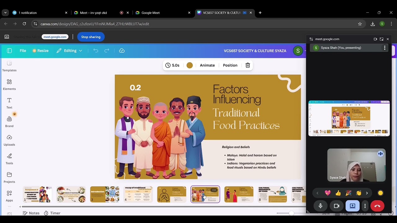 COMPARISON OF TRADITIONAL FOOD CUSTOMS BETWEEN THE MALAY AND INDIAN ETHNIC GROUPS