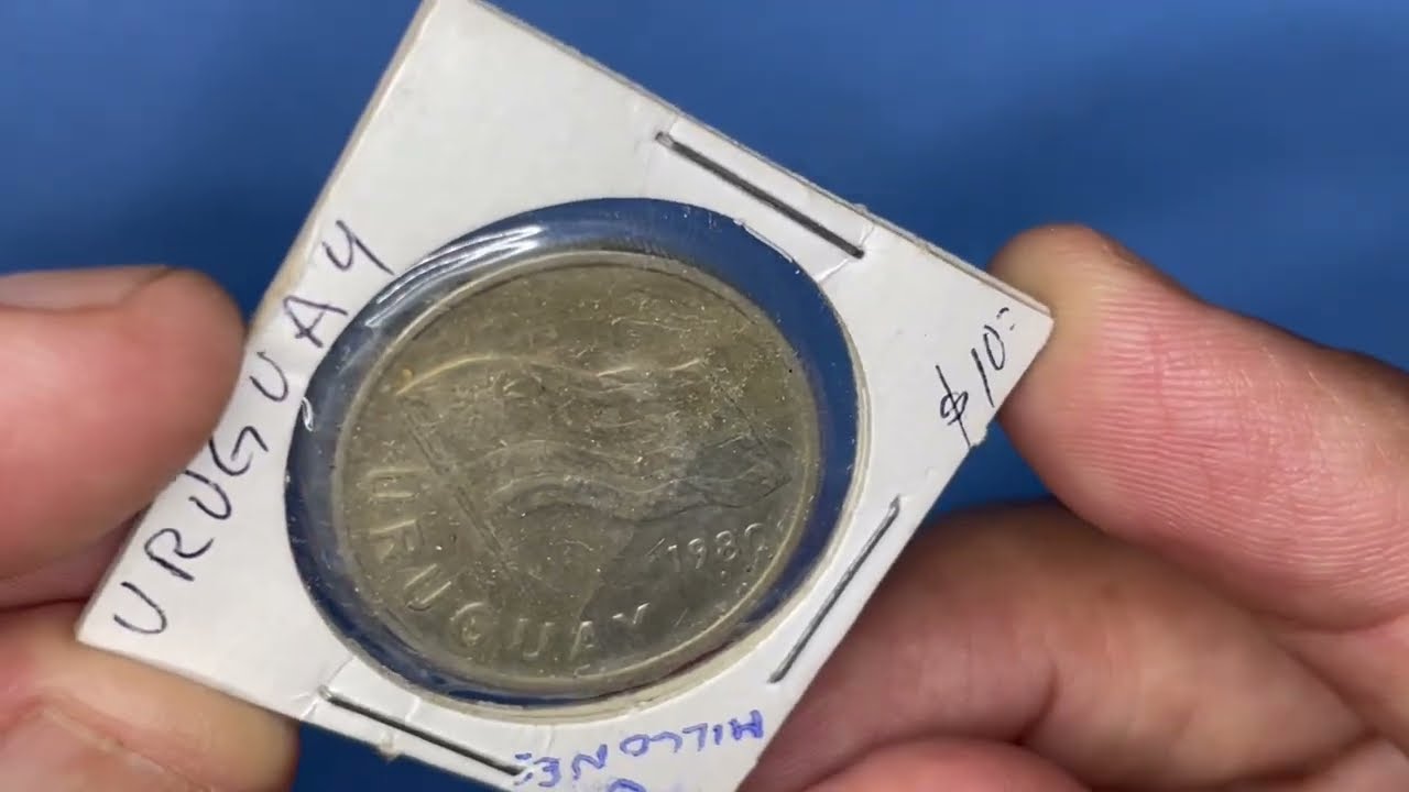 URUGUAY Y SU MONEDA: 5 NUEVOS PESOS 1980