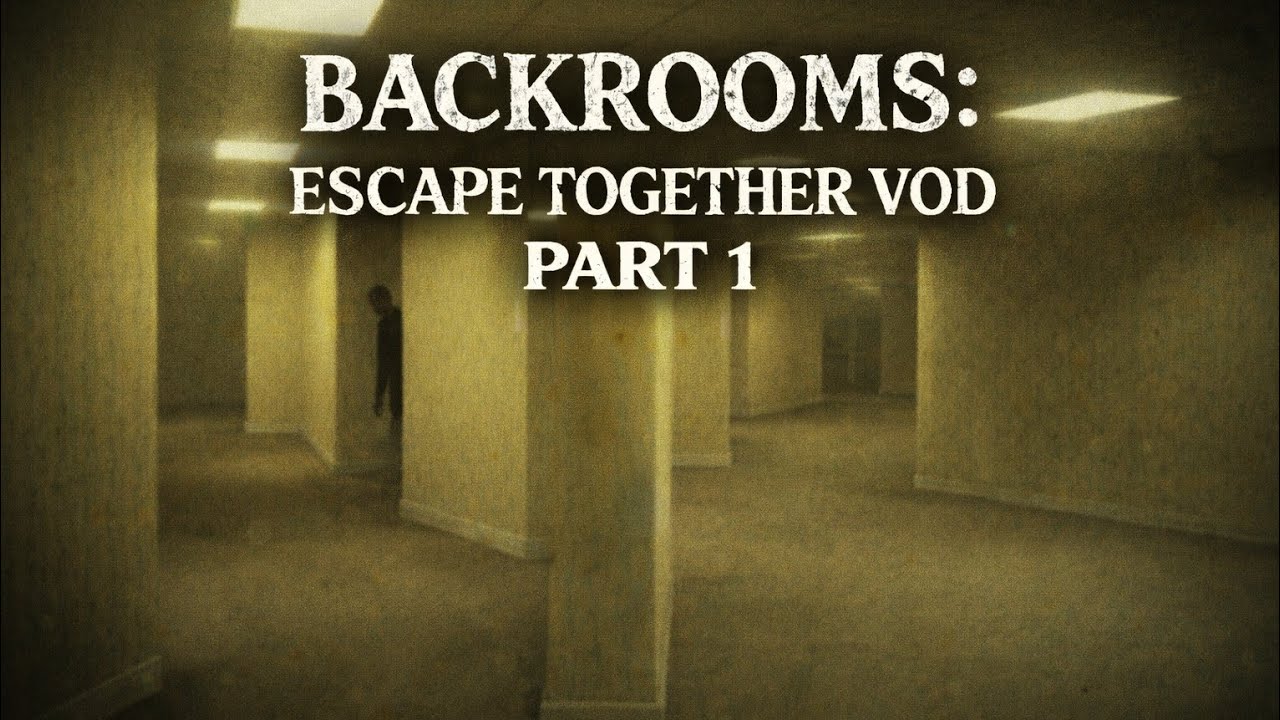 Beyond the Yellow Wallpaper.. | Backrooms: Escape Together Part 1 VOD  w FootlessCam
