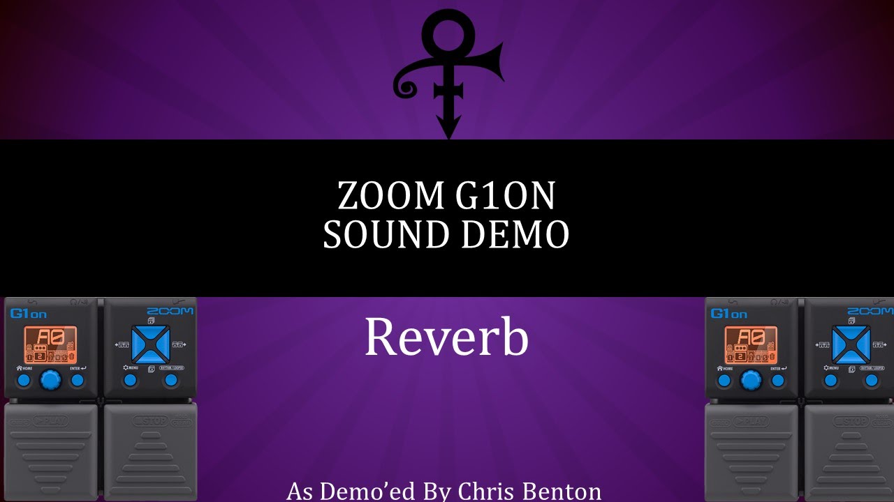 Zoom G1on Reverb
