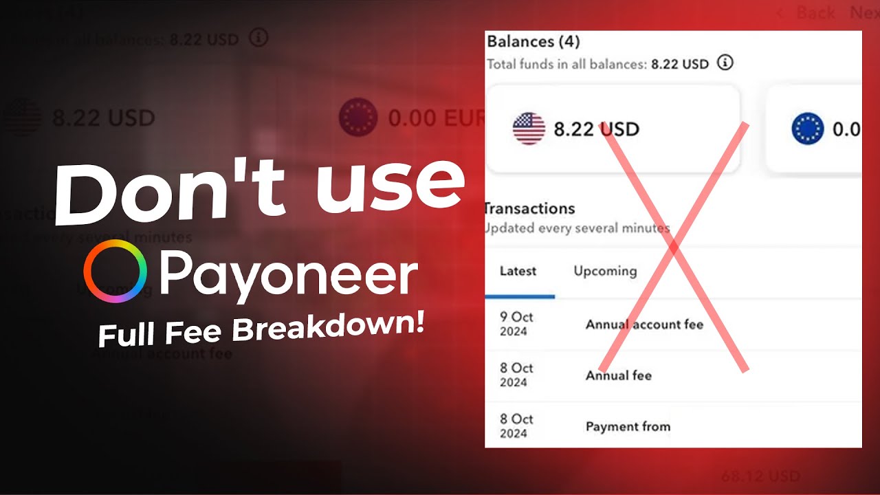 Payoneer Account Risks Explained ⚠️ | Fees, Alternatives & Safer Withdrawal Tips