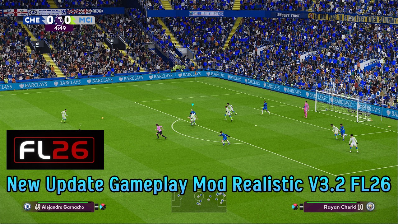 New Update Gameplay Mod Realistic V3.2 - Football Life 2026