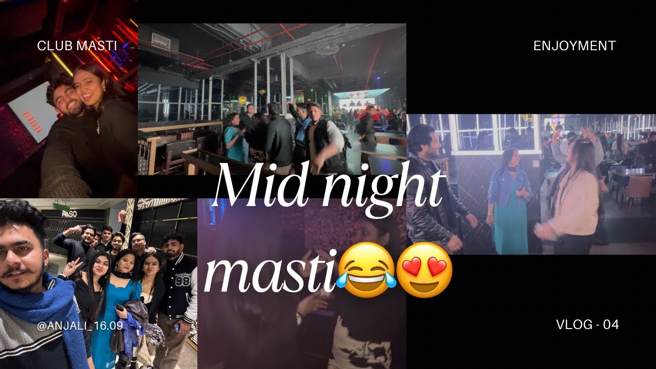 Mid night masti 😁😂|| Enjoyment 😍👉🏻 