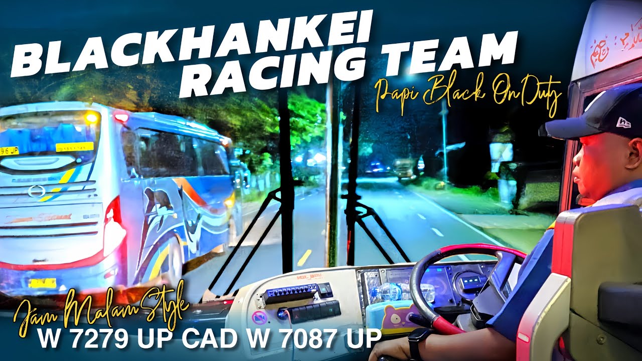 GAK MASALAH❗️PAK BLACK TETAP SATSET MESKI PAKAI BUS CADANGAN | Trip SUMBER SELAMAT BLACKHANKEI