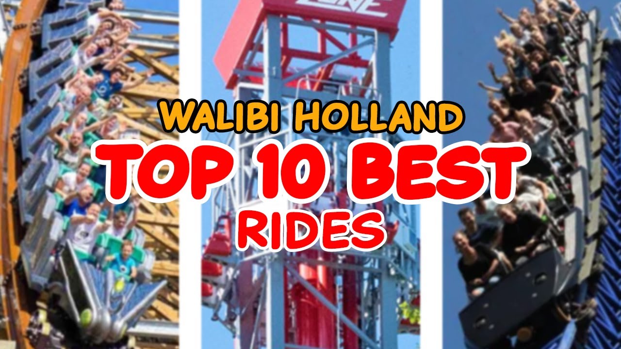 10 лучших аттракционов в Walibi Holland – Биддингхейзен, Нидерланды | 2022 год