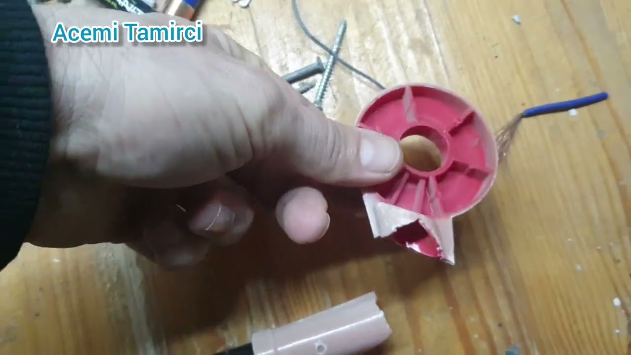 &Ccedil;amaşır askısı plastik par&ccedil;a tamiri