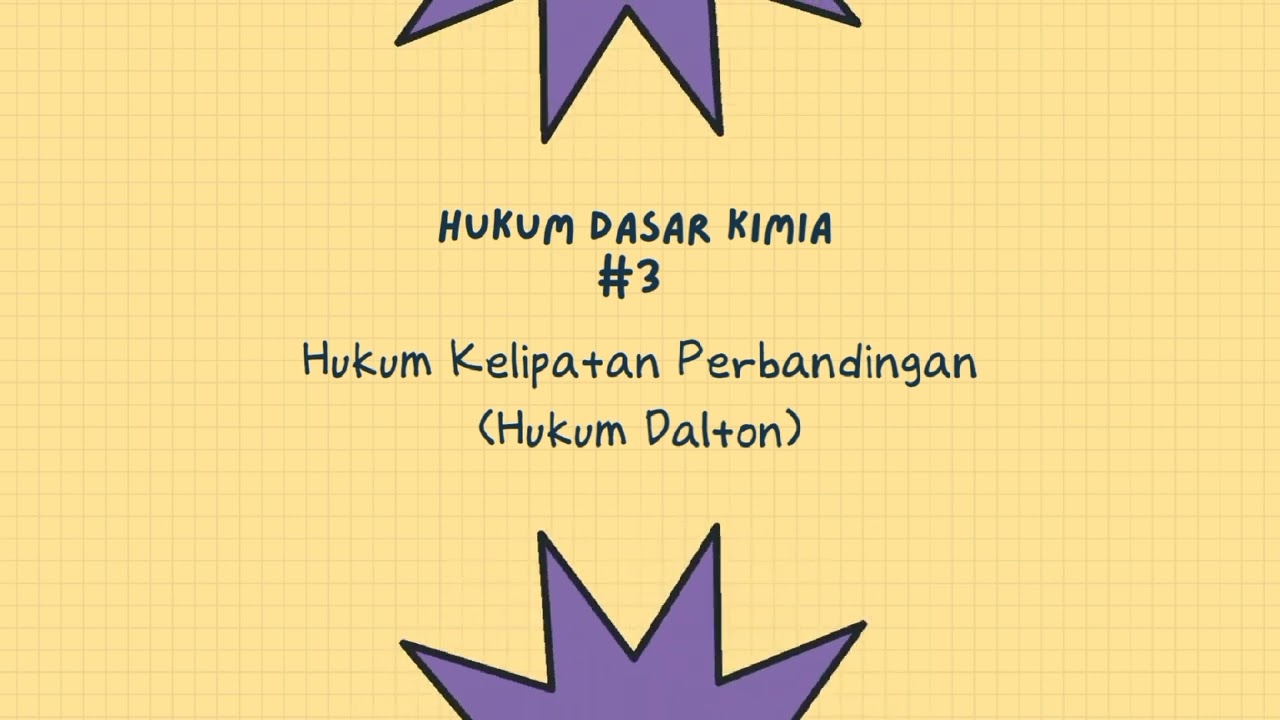 Hukum Dasar Kimia