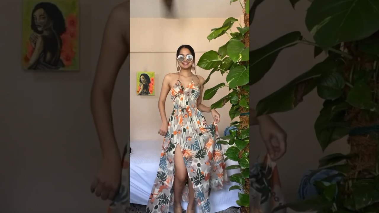 Upcycled a summer dress to a better dress 