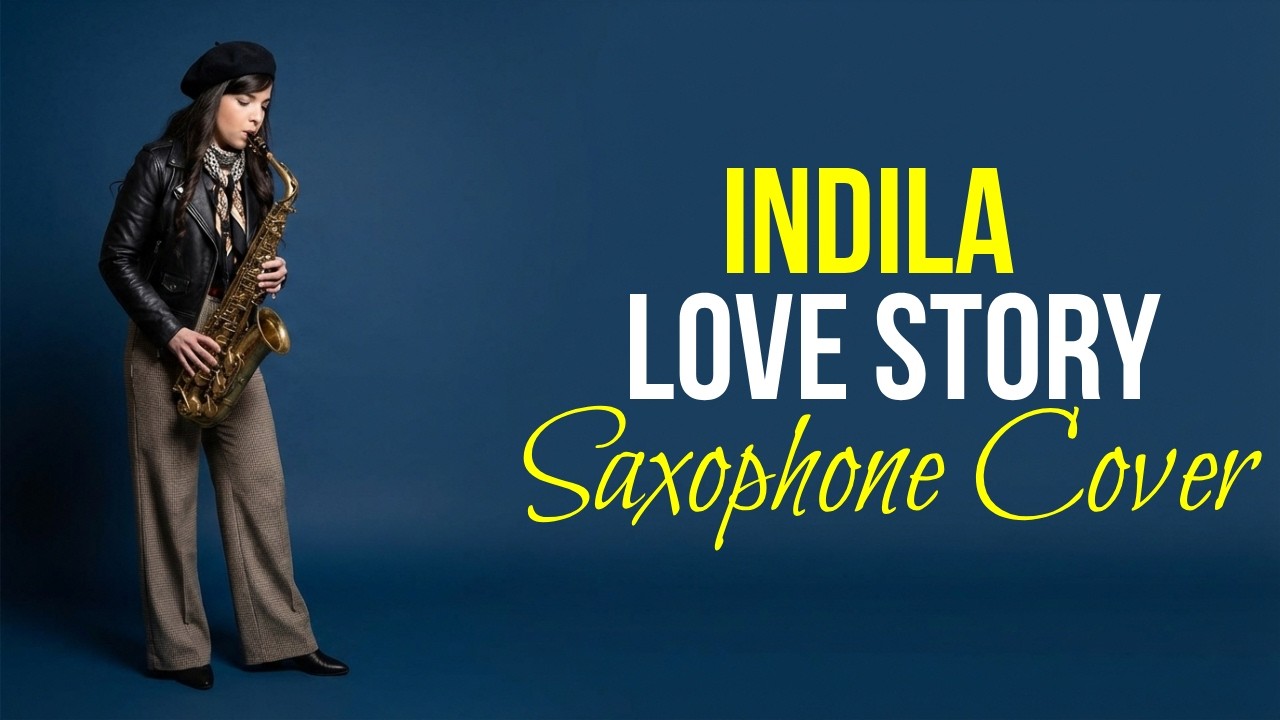 Indila – Love Story | 🎷 Smooth Saxophone Instrumental Cover