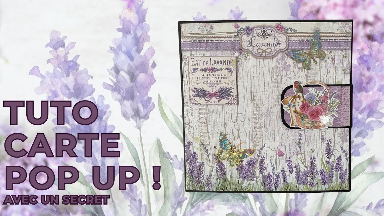 Carte pop up avec nouveau mécanisme !❣️ Super sympa à faire