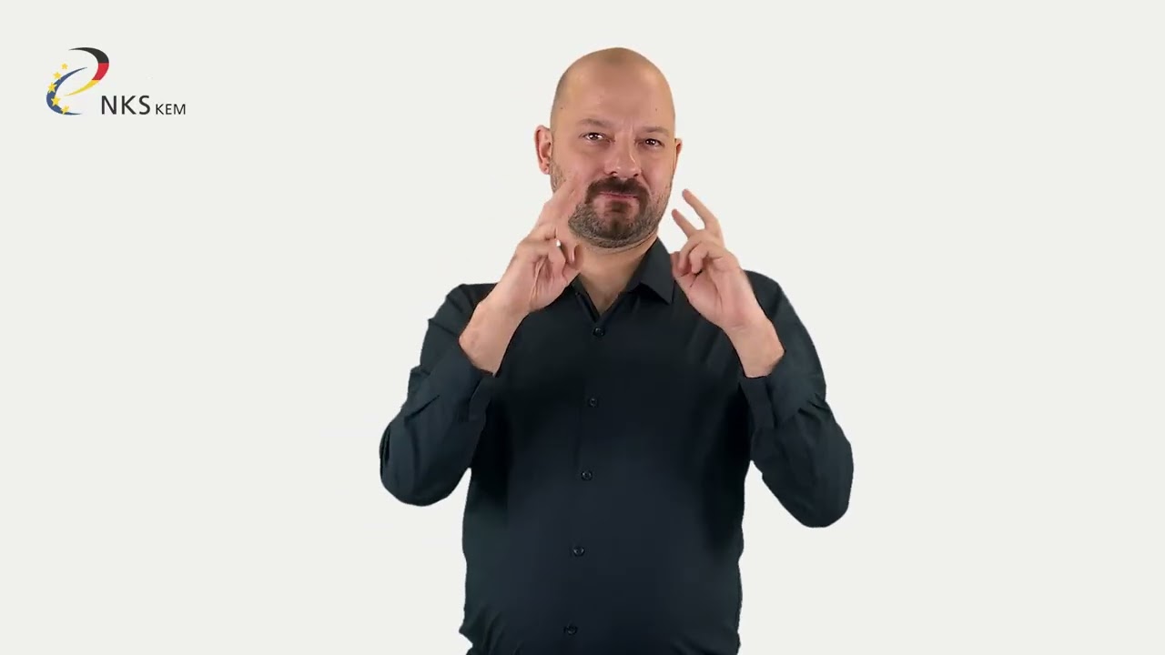 Inhalt der Webseite der NKS KEM in Gebärdensprache