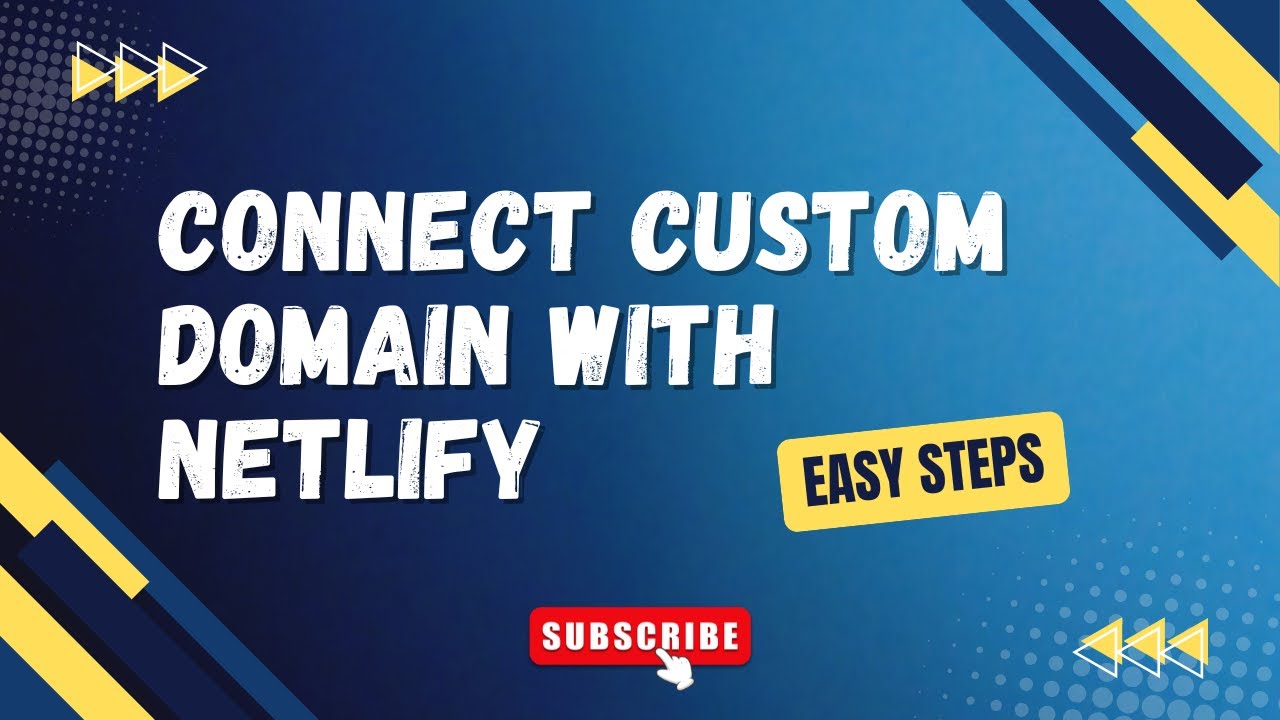 How to Connect a Custom Domain with Netlify | Step-by-Step Guide for Beginners