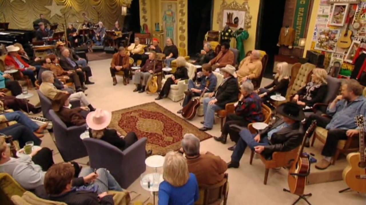 Ronnie Mcdowell singing Older Women surround by cougars