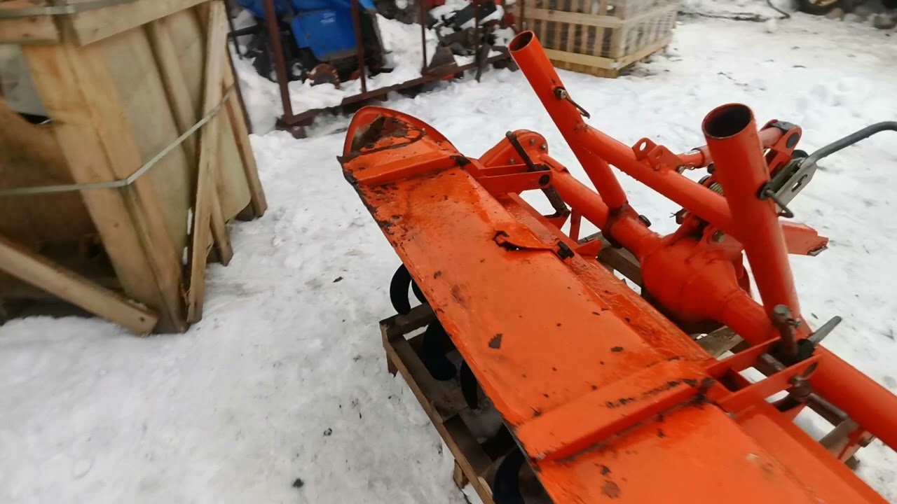 KOTAMOTO.  ЯПОНСКАЯ ПОЧВОФРЕЗА KUBOTA RSP125 ШИРИНОЙ 125см для минитракторов.