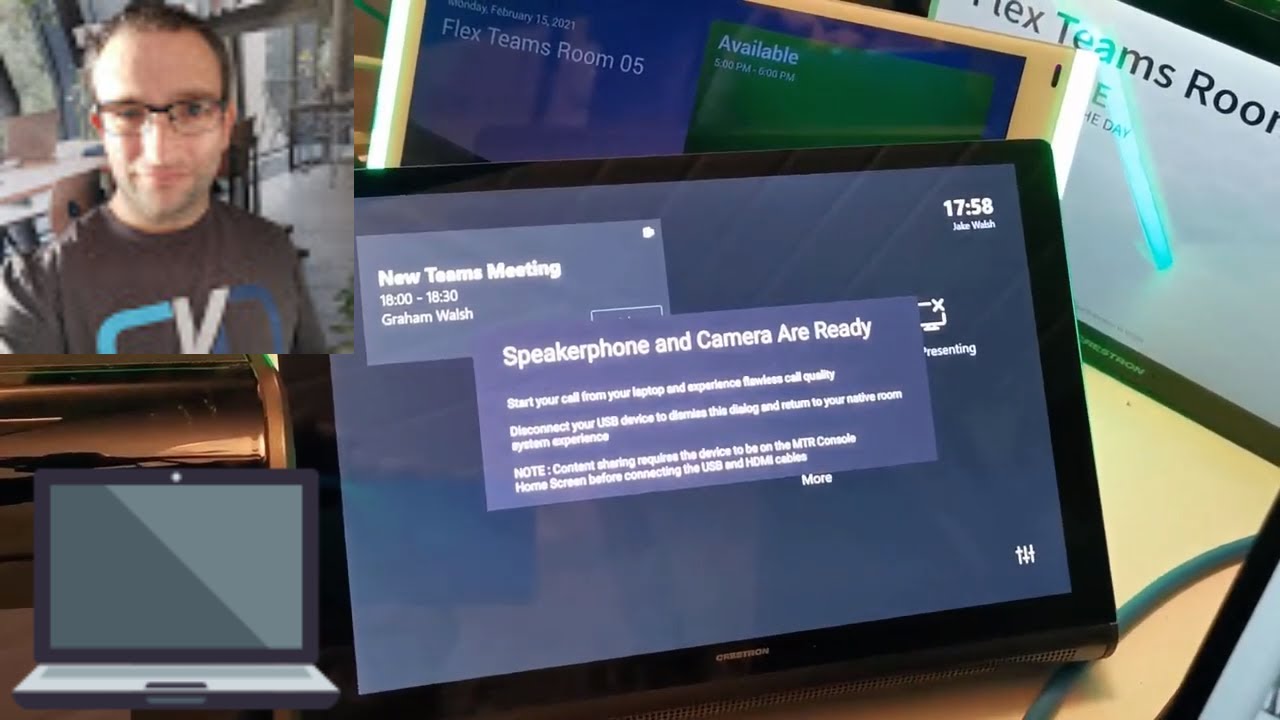 Crestron Flex Advanced Series Kit Overview with BYOD - MMX30, BX30 or CX100 Models
