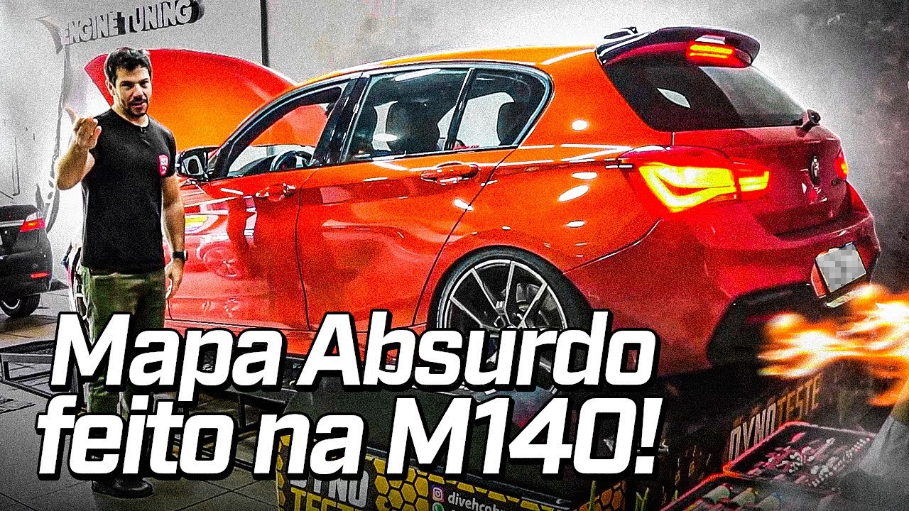 🔥😈F0G000000😈🔥BMW M140 passando dos 500 CV stage 3!?😎 MAPA A-N-I-M-A-L com direito a tudo!