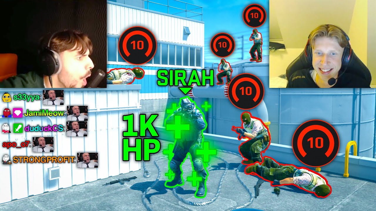 1,000 HP PRO vs. 5 LEVEL 10s (ft. Sirah of Team Ecstatic)