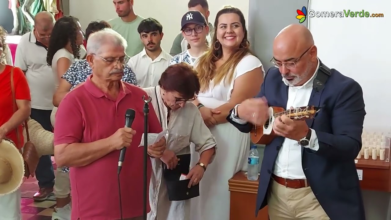 Procesión del Día de Las Mercedes en Agulo - La Gomera
