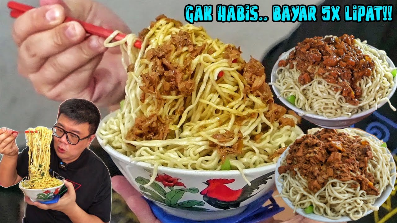 GA HABIS BAYAR 5X LIPAT!!! HARGA CUMA RP 10.000,- DAPET MIE AYAM PORSI KULI...