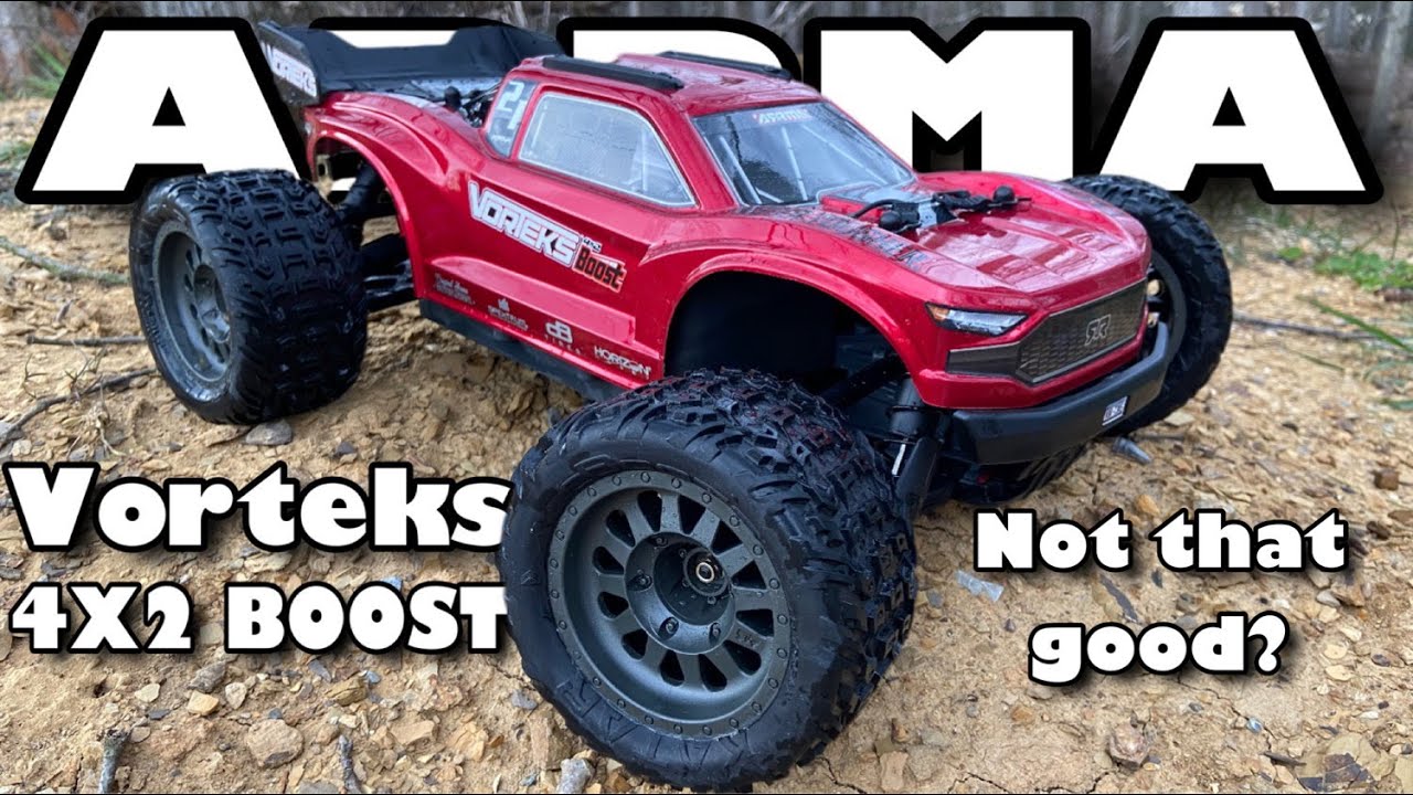 ARRMA Vorteks 4X2 Boost Mega550 — распаковка, скоростной забег и вечеринка на заднем дворе