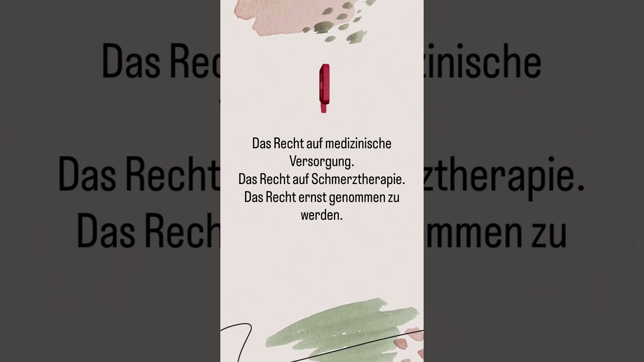 Tag der Menschenrechte - auch für chronisch Kranke?