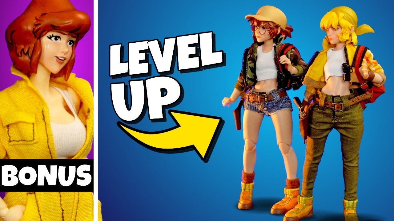 Upgrade Kit for Metal Slug + April O'Neil Custom