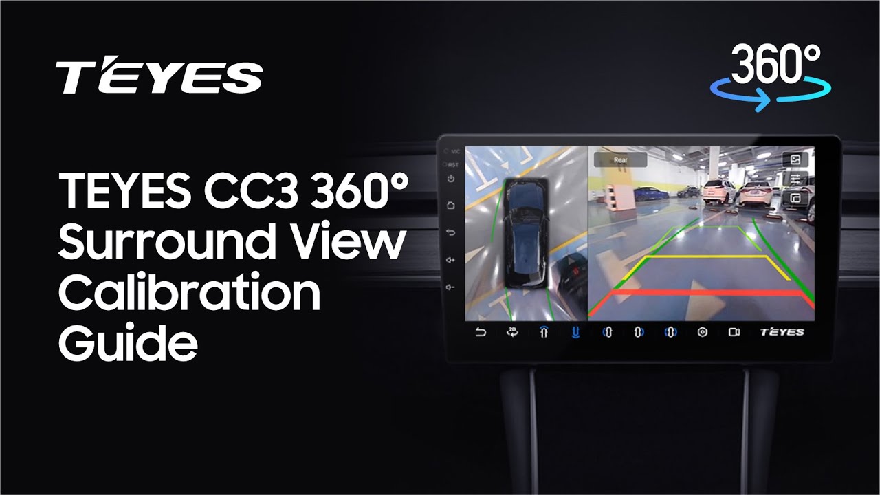 Руководство по калибровке камеры кругового обзора TEYES 360°