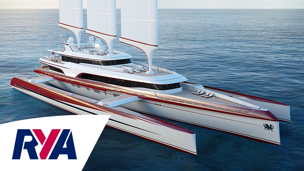Super Trimaran with Virtually Zero Carbon emissions -  Pi Super Yachts