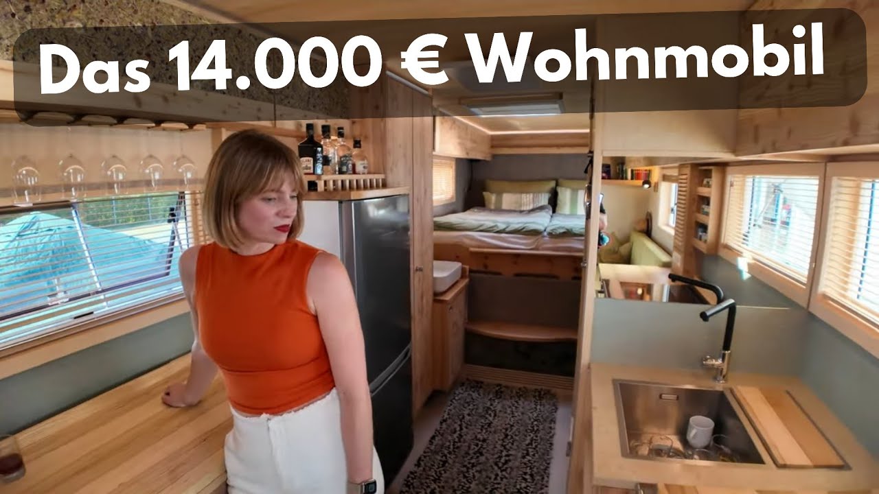 Allgäuer Handwerksmeister (54) baut das 14.000 € LUXUS WOHNMOBIL neben der Arbeit.