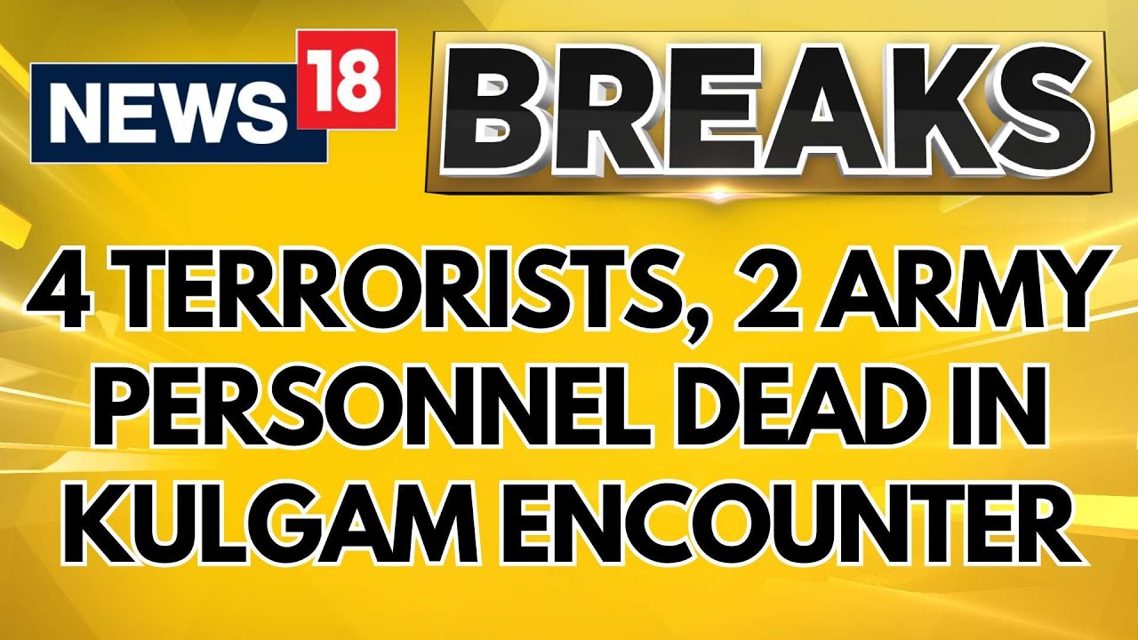 4 Terrorists Gunned Down, 2 Army Personnel Killed In Action In Two Ongoing Operations | News18
