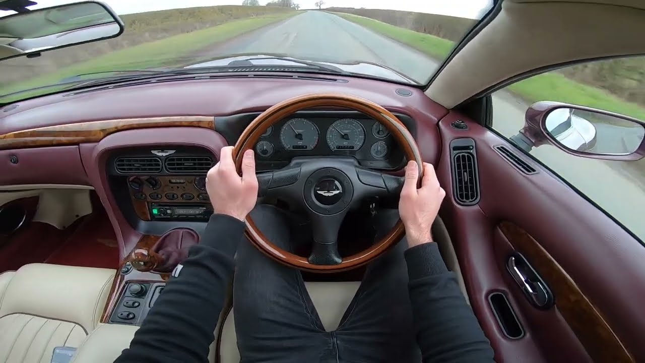Time Travel - Get Behind The Wheel Of The 1996 Aston Martin DB7 i6 Manual | POV Test Drive