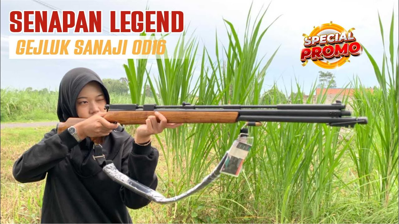 PROMO SENAPAN GEJLUK MURAH!!! SENAPAN GEJLUK BIG GAME SANAJI OD 16 SENAPAN GEJLUK BIG GAME TERBAIK