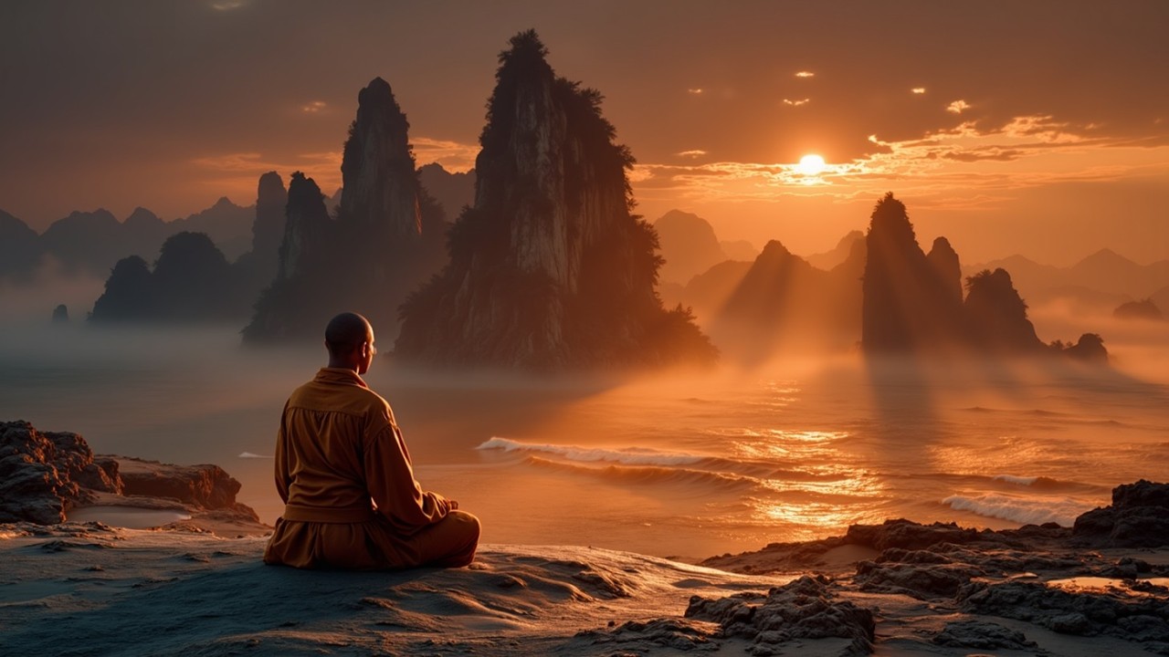 Deep Zen Meditation Music & 432hz Healing Frequencies for Inner Peace & Sleep