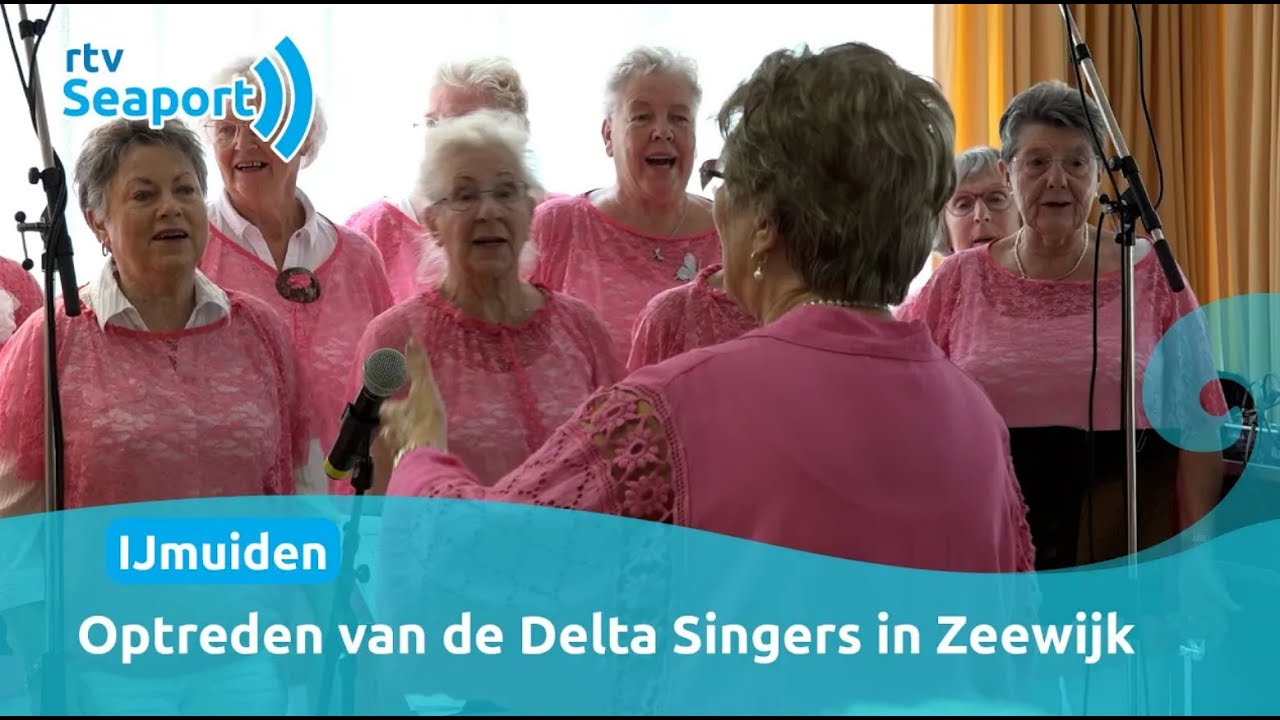 Optreden Delta Singers - seniorencentrum Zeewijk