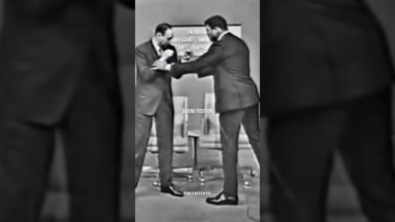 Muhammad Ali explains his famous Shuffle 🤩
