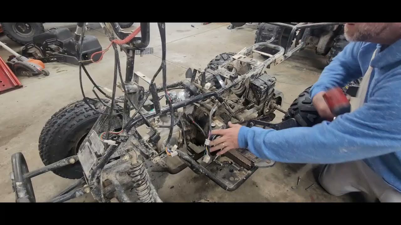 How to wire a Chinese atv