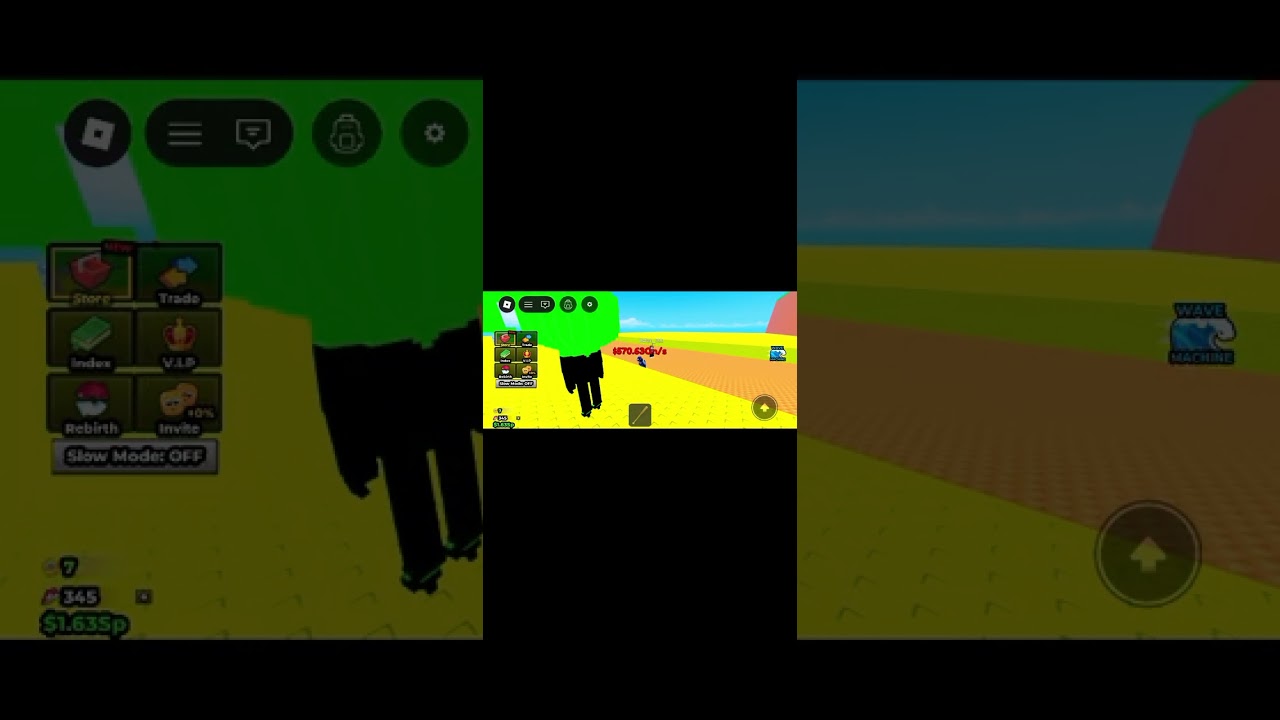 Baru jadi youtuber nyoba main escape tsunami for brainrot