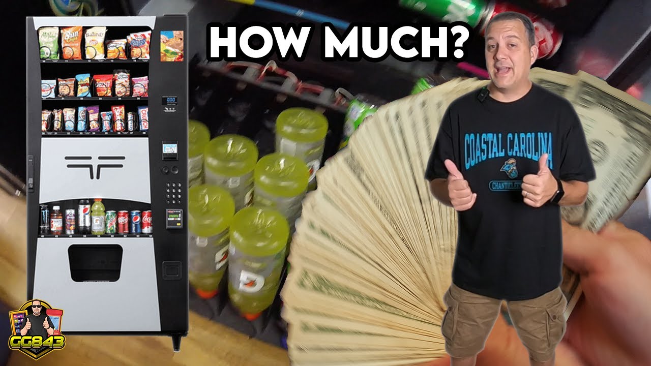 Collecting So Much MONEY From Our Combo Vending Machine!