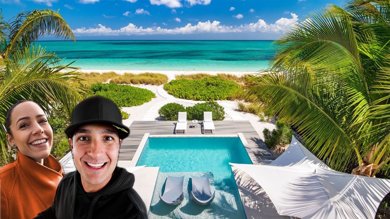 Essa ilha &eacute; s&oacute; para Bilion&aacute;rios! Turks & Caicos VLOG 🇹🇨🚀