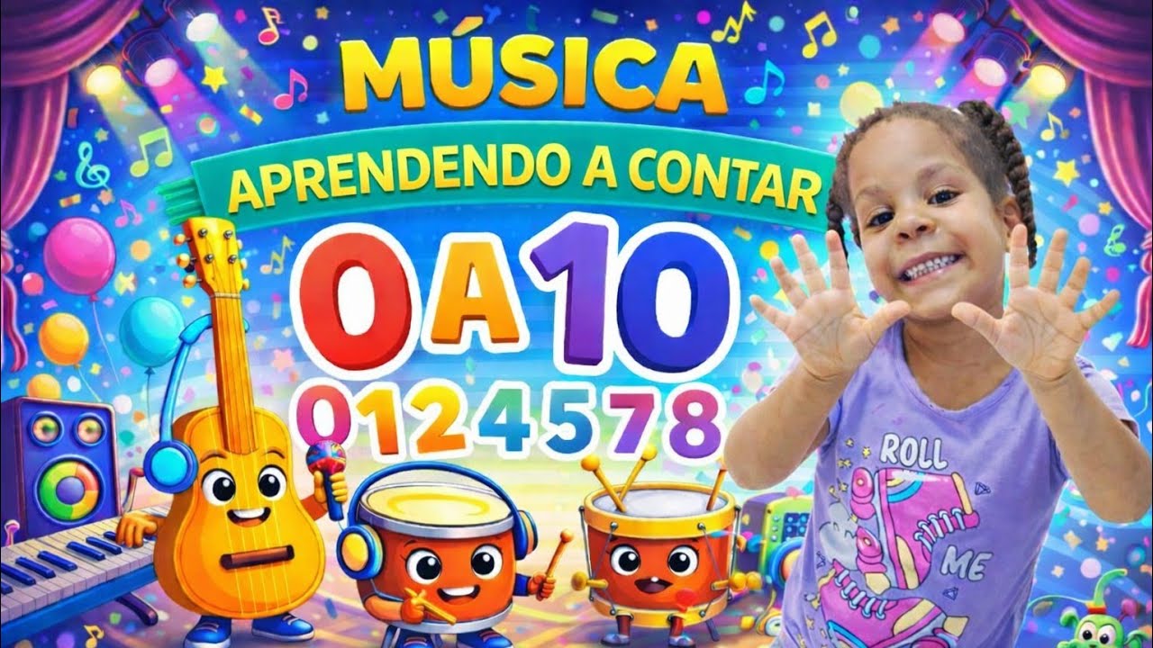 CONTANDO DE 0 A 10 ( conteúdo educativo )