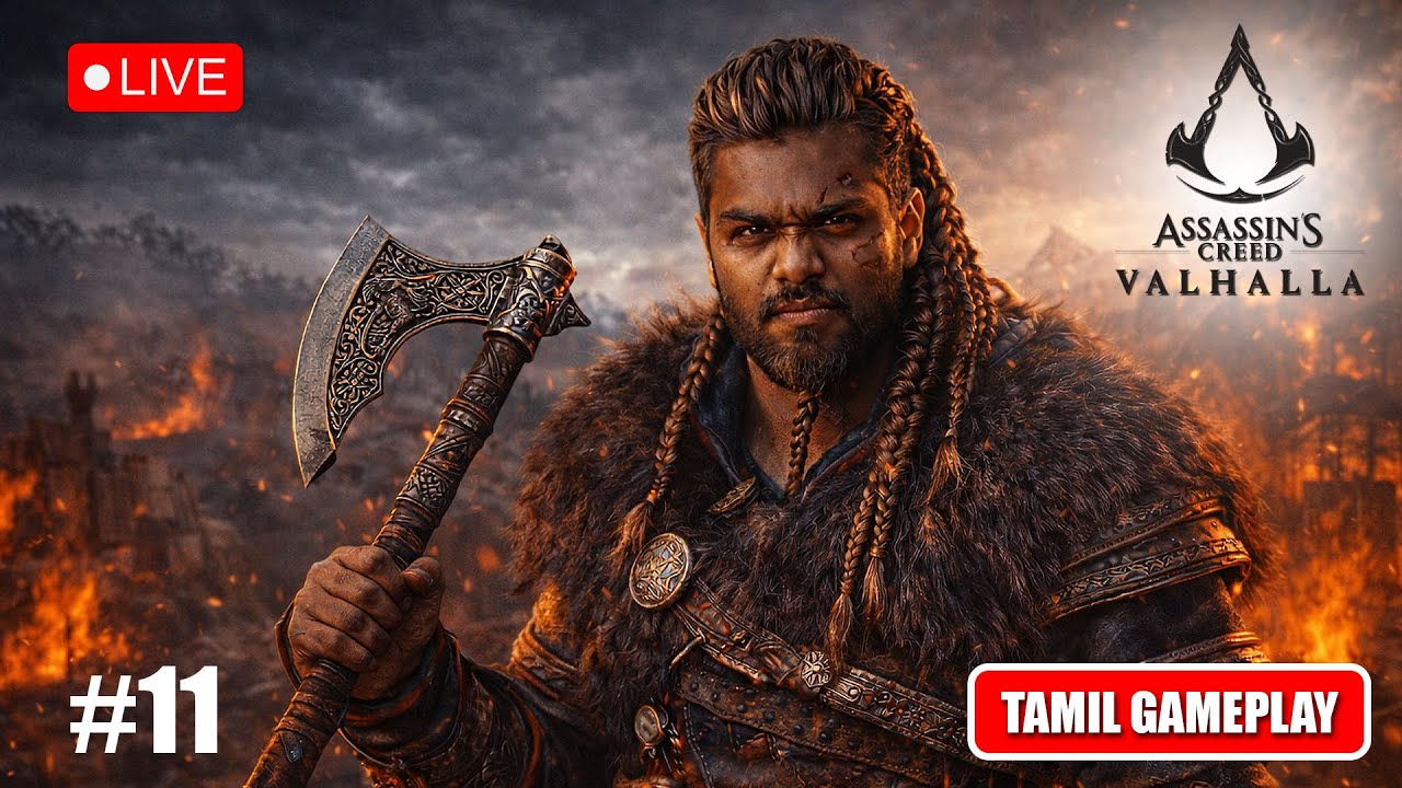 Assassin's Creed Valhalla | Part 11 | Tamil Live Gameplay | Brotherhood Gaming Tamil