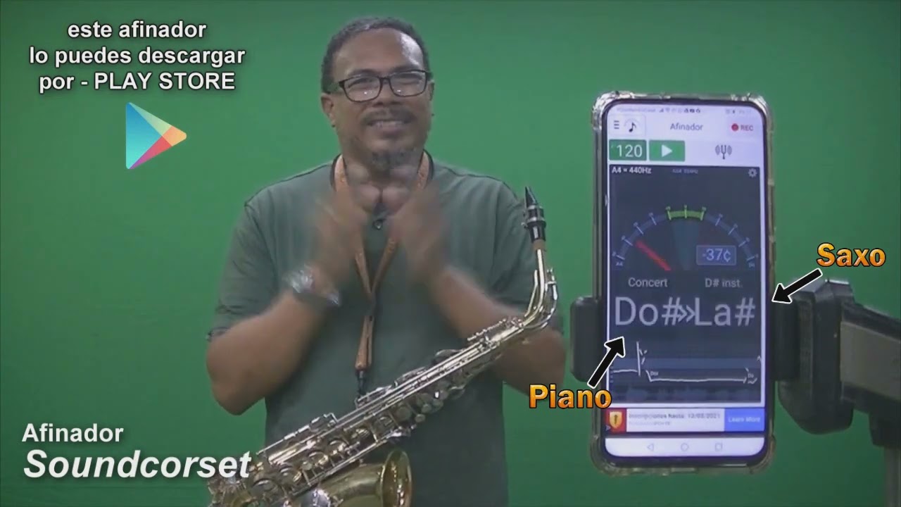 TUTORIAL: ¿NO PUEDES AFINAR EL SAXO? CON ESTA APLICACION LO PUEDES HACER