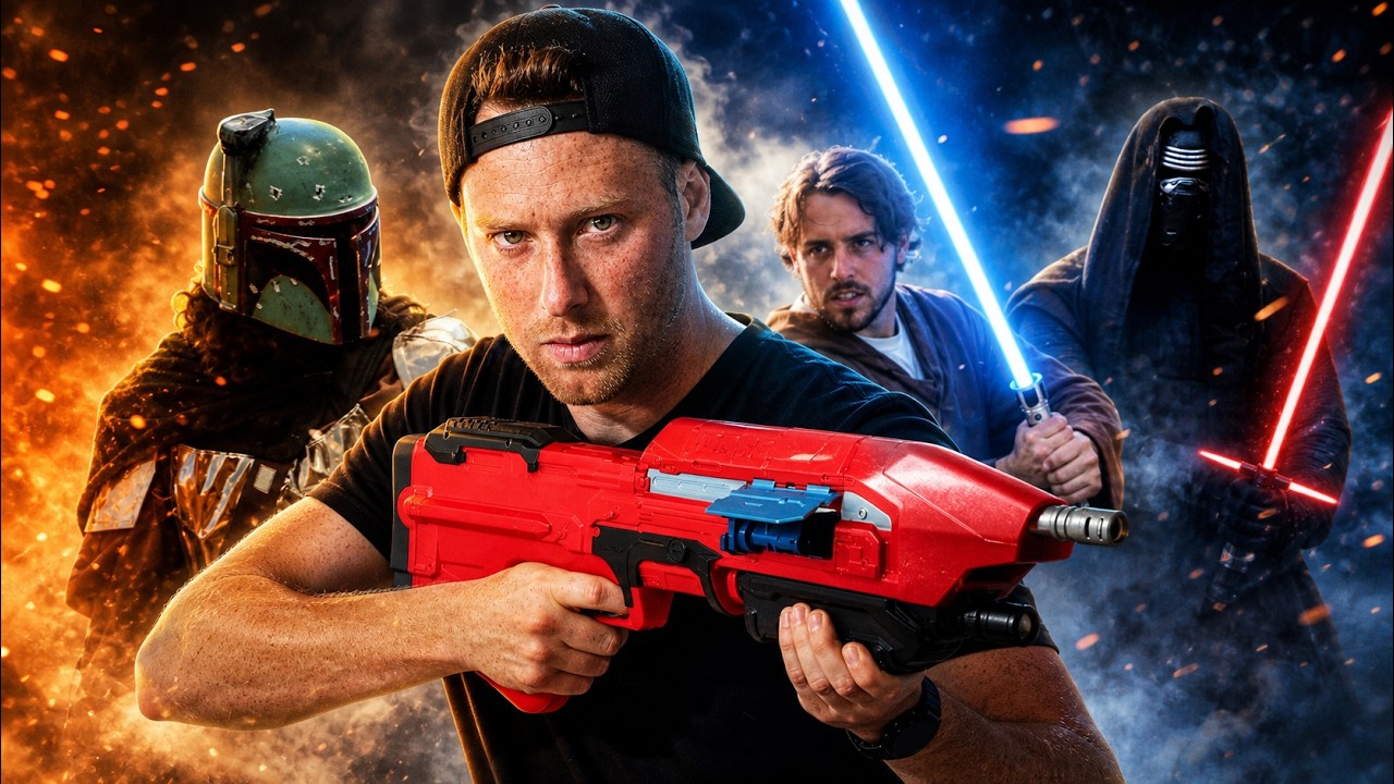 NERF STAR WARS &mdash; Кинематографичный фильм!