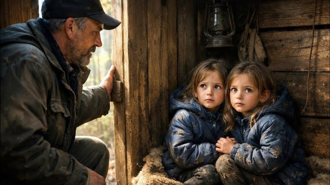 «Пожалуйста_ нам негде спать_» Лесник нашёл девочек-близняшек в своём сарае и сделал