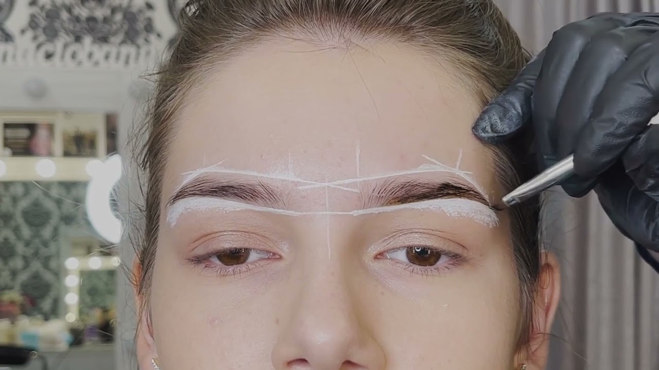 Stlizarea Sprancenelor cu Hena #browhenna #eyebrowtutorial