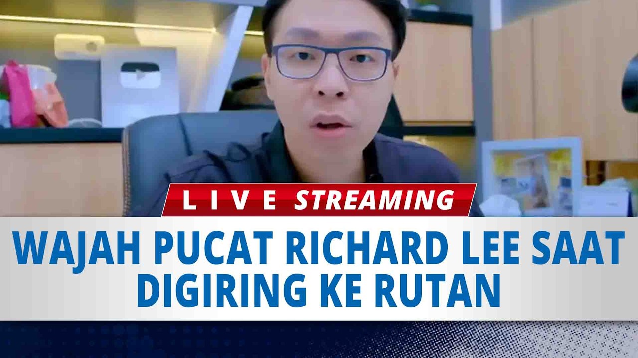 🔴LIVE :  Wajah Pucat Richard Lee Saat Digiring ke Rutan Usai Diperiksa Polisi