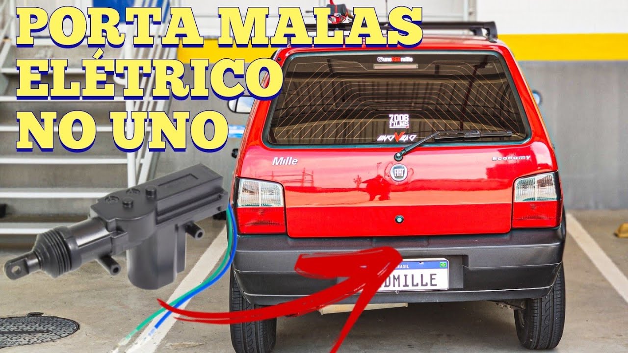 PORTA MALAS ELÉTRICO * COMO INSTALAR