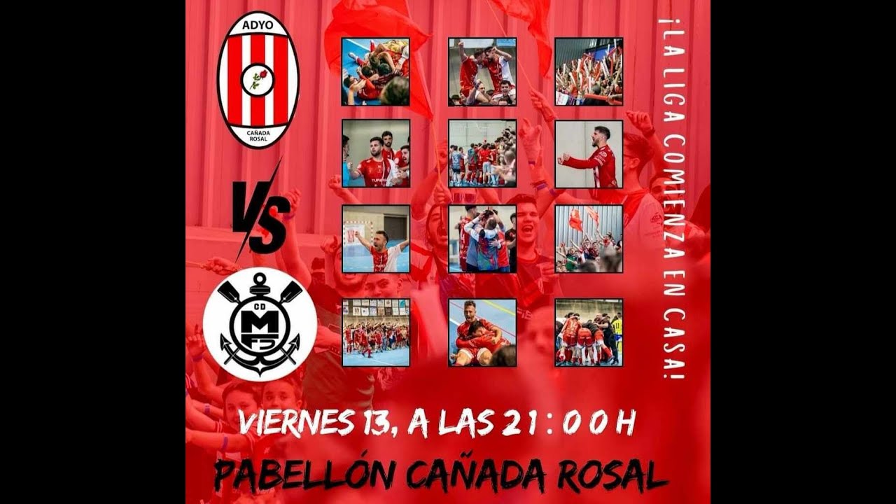 J1 / 2ª División 'B' Fútbol Sala Gr.5. Cien Vinos ADYO Cañada Rosal FS - CD Malacitano FS
