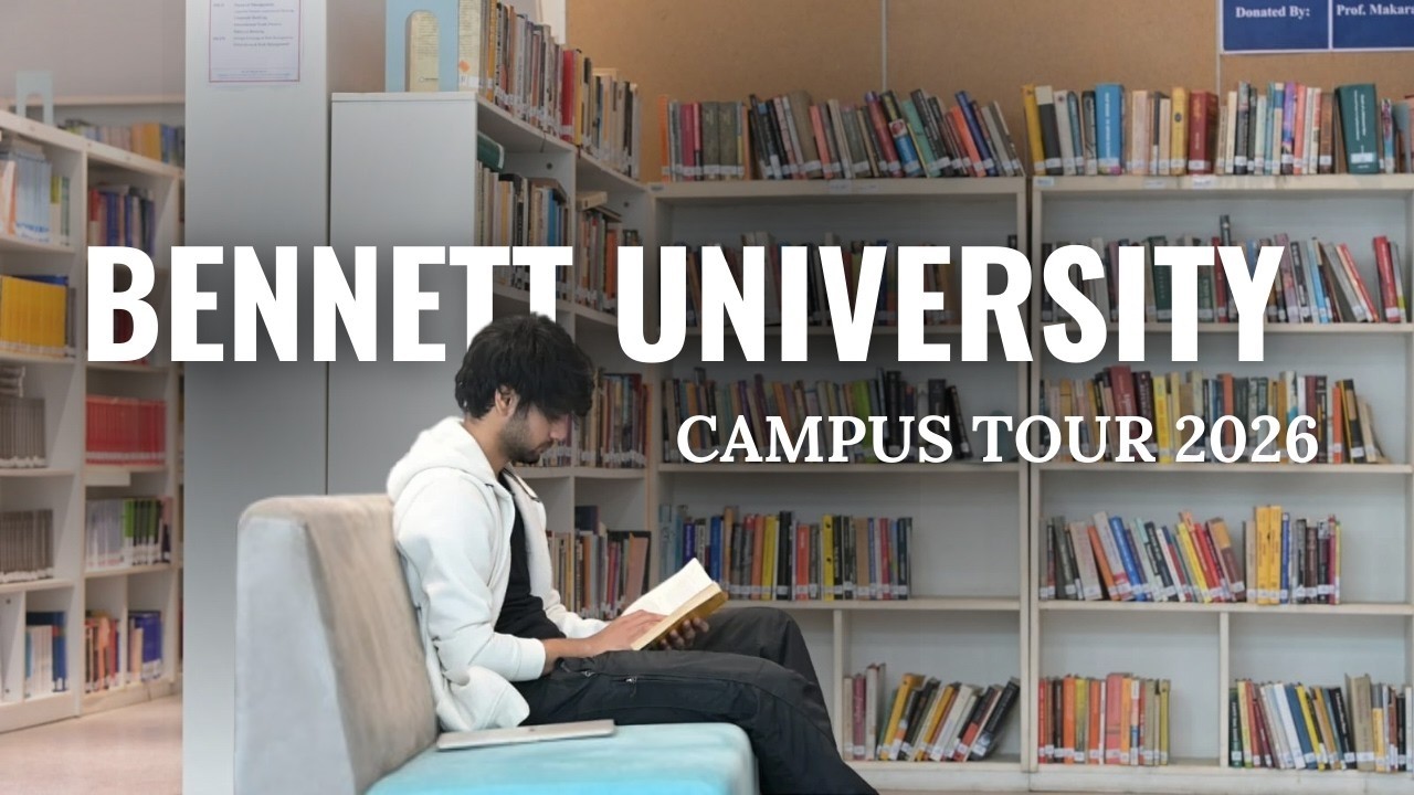 Bennett University Full Campus Tour | Stunning Infrastructure & Architecture