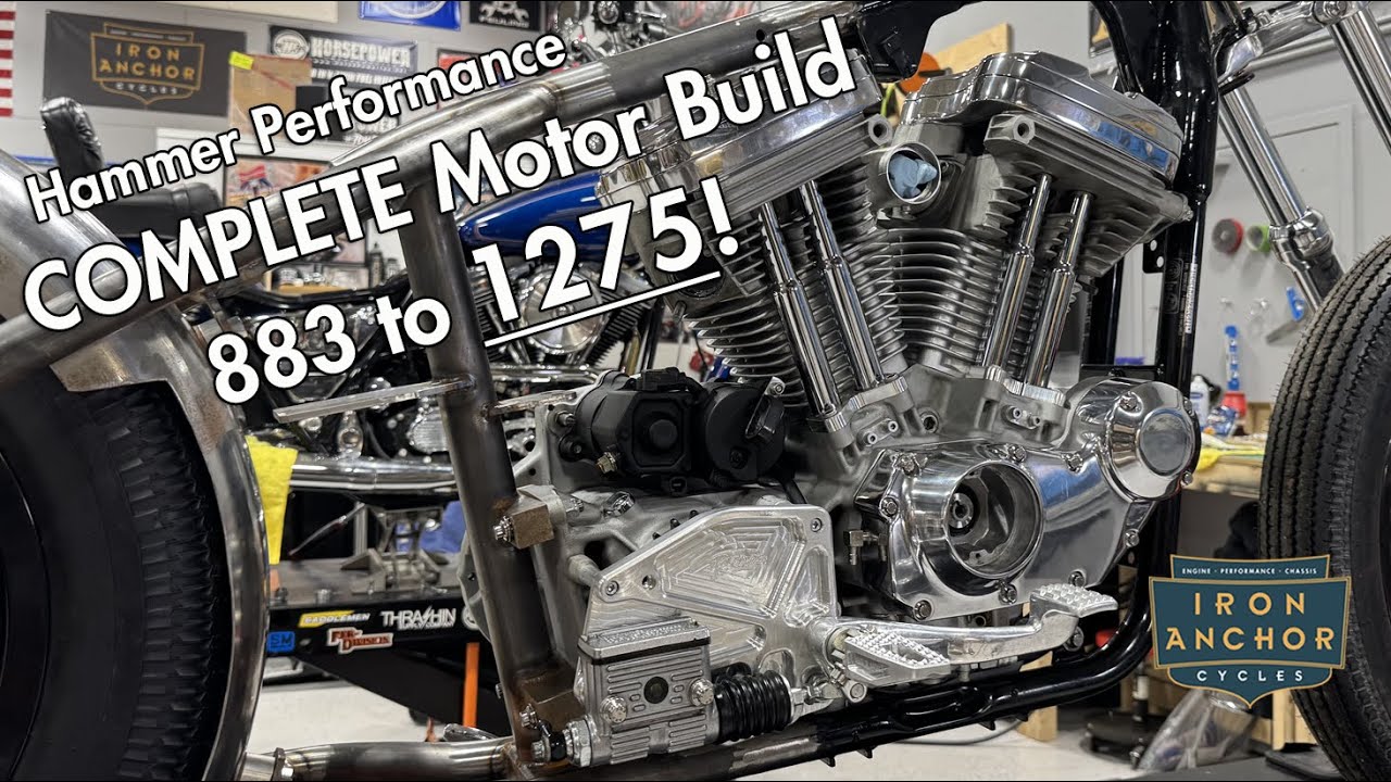Sportster 883 to 1275 Conversion - from start to finish!